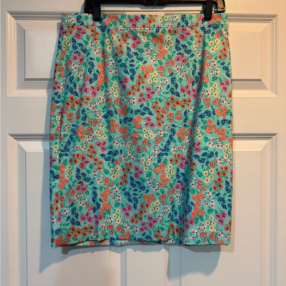 J.Crew Factory woman’s printed pencil shirt size 12 NWT